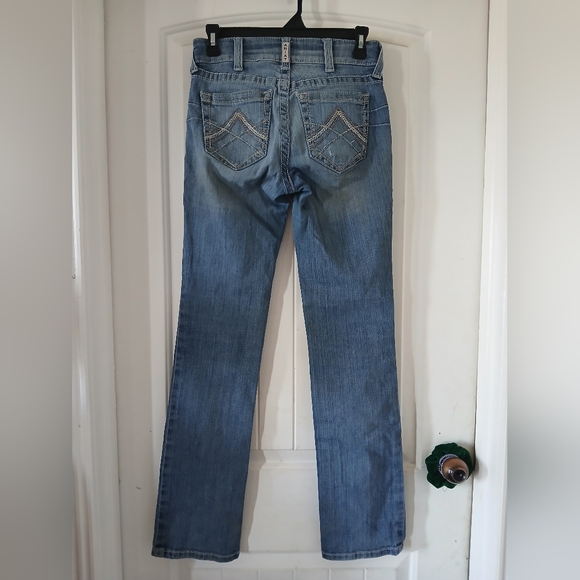 Ariat Mid Rise Straight Jean - Picture 2 of 5